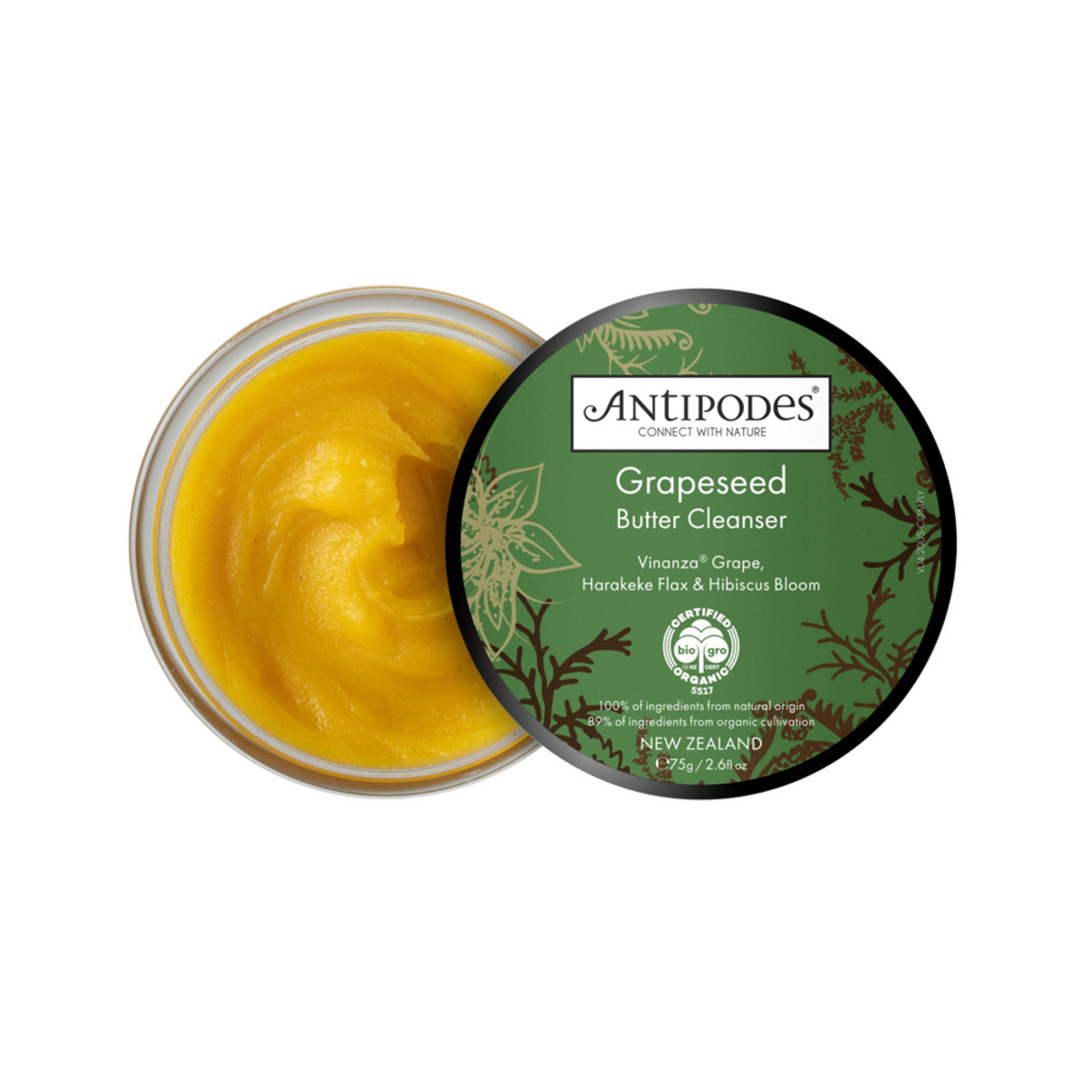 Antipodes Organic Grapeseed Butter Cleanser 75g - Organic Healing Crew